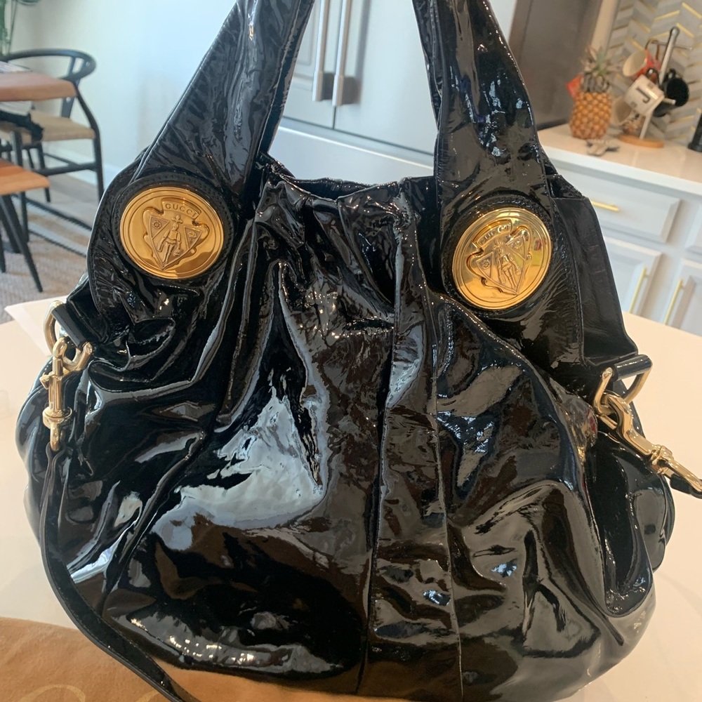 Vintage Gucci Hysteria Patent Leather Bag